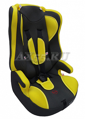 Автокресло Teddy Bear LB513RF 23 yellow/black dot (б/вкл)