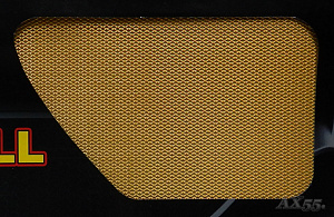 Сетка для решетки радиатора KB-0016 (мелкая) золото