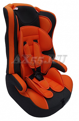 Автокресло Teddy Bear LB513RF 21 orange/black dot