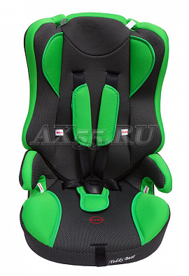 Автокресло Teddy Bear LB513RF 28 green/black dot (б/вкл)