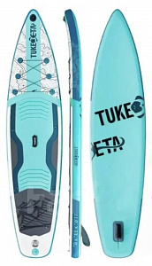 Sup board (Сапборд) Надувная доска TUKEBETA (335*83*15) до 200кг Бирюза