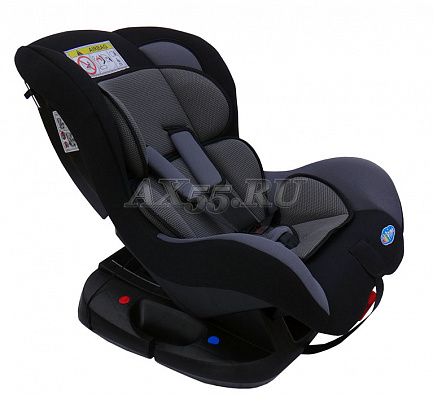 Детское автокресло Kids Prime LB303, группа 0+/I, 0-18 кг, 0-4 лет Серый