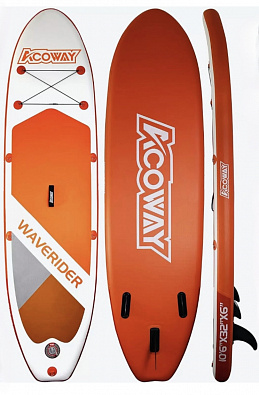 Sup board (Сапборд) Надувная доска ACOWAU ride orange (320*81*15) до 180кг