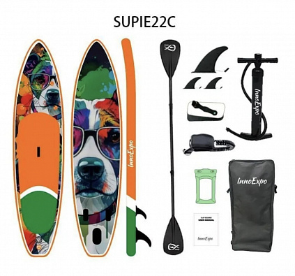 Sup board (Сапборд) Надувная доска INNO EXPO 22C(350*84*15)(полный комплект)
