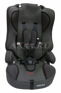 Автокресло Teddy Bear LB513RF 01 grey/black dot (б/вкл)