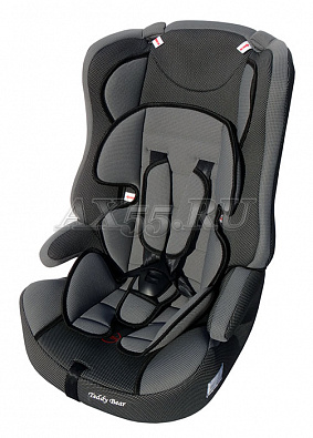Автокресло Teddy Bear LB513RF 02 grey dot/black dot