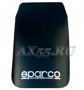  Брызговики SPARCO БОЛЬШИЕ, черные 29*44см