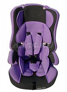 Автокресло Teddy Bear LB513RF 38 lilac/black dot