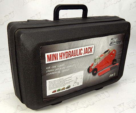 Домкрат гидравлический подкатной 2,5т MINI HYDRAULIC JACK Домкрат гидравлический подкатной 2,5т MINI HYDRAULIC JACK