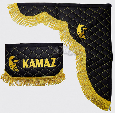Ламбрекен КАМАЗ экокожа 02