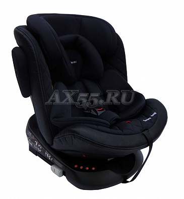 Автокресло детское Teddy Bear HВ636, 0-36 кг, группа 0+/1/2/3, экокожа черный