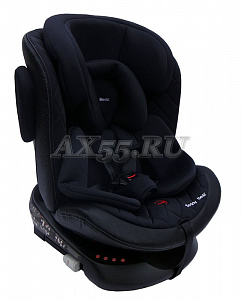 Автокресло детское Teddy Bear HВ636, 0-36 кг, группа 0+/1/2/3, экокожа черный