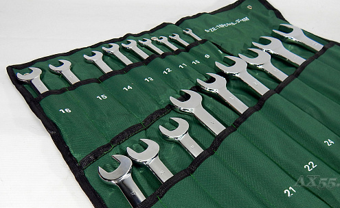 Набор ключей CHROME VANADIUM-18pcs трещетка