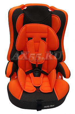 Автокресло Teddy Bear LB513RF 21 orange/black dot