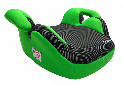 Бустер группа 3 (22-36 кг) Teddy Bear LB 311R, green /black dot L