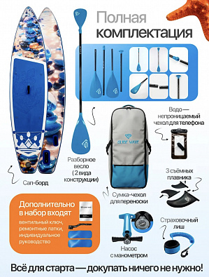 Sup board (Сапборд) Надувная доска Uwithme (350*83*15) до 200кг (полный комплект)