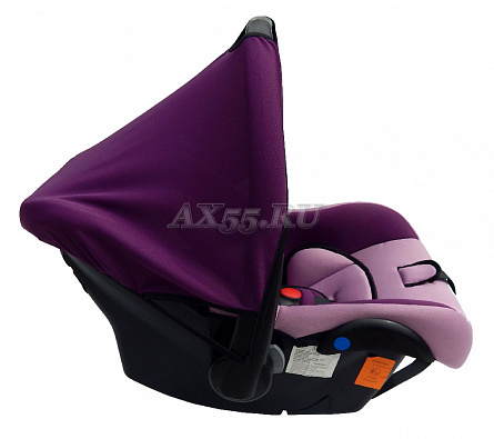 Автокресло группа 0+ (до 13 кг) Kids Prime, розовый/лиловый