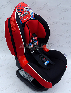  Детское автокресло SIGER «КОКОН ISOFIX» LB20, группа I/2, 9-25 кг, 1-7 лет изофикс Тачки