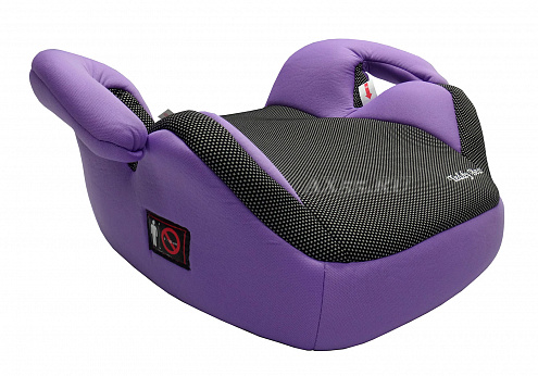 Бустер/автокресло детское Teddy Bear LB311 38  lilac/black dot