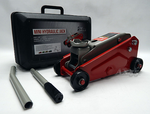 Домкрат гидравлический подкатной 2,5т MINI HYDRAULIC JACK Домкрат гидравлический подкатной 2,5т MINI HYDRAULIC JACK