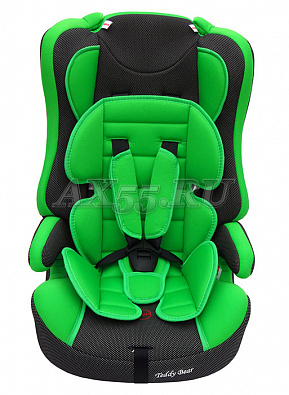 Автокресло Teddy Bear LB513RF 28 green/black dot