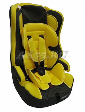 Автокресло Teddy Bear LB513RF 23 yellow/black dot