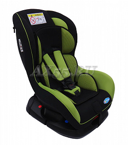 Детское автокресло Kids Prime LB303, группа 0+/I, 0-18 кг, 0-4 лет зеленый