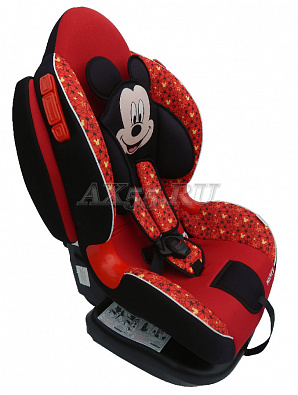  Детское автокресло SIGER «КОКОН ISOFIX» LB20, группа I/2, 9-25 кг, 1-7 лет изофикс Микки Маус