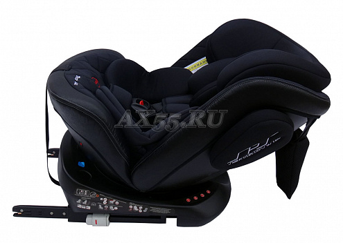 Автокресло детское Teddy Bear HВ636, 0-36 кг, группа 0+/1/2/3, экокожа черный