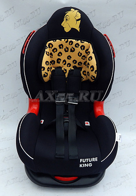  Детское автокресло SIGER «КОКОН ISOFIX» LB20, группа I/2, 9-25 кг, 1-7 лет изофикс Король Лев