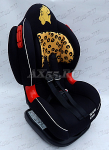  Детское автокресло SIGER «КОКОН ISOFIX» LB20, группа I/2, 9-25 кг, 1-7 лет изофикс Король Лев
