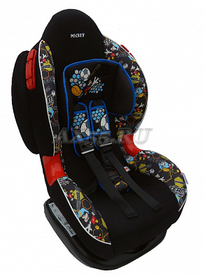  Детское автокресло SIGER «КОКОН ISOFIX» LB20, группа I/2, 9-25 кг, 1-7 лет изофикс Микки Футбол